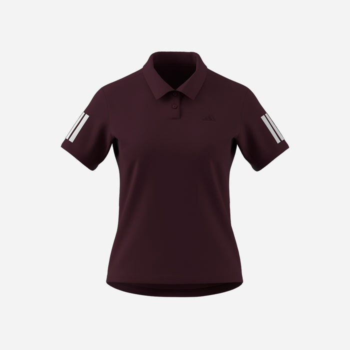 Áo Polo Nữ Adidas Club Tennis Climacool 3-Stripes - Đỏ - Supersports Vietnam