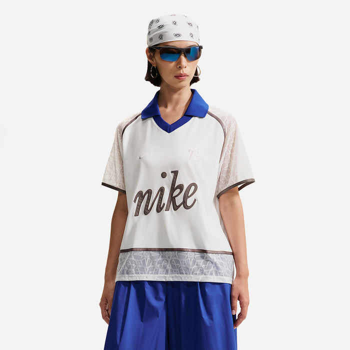 Áo Polo Nữ Nike Sportswear Lace Jersey - Trắng - Supersports Vietnam
