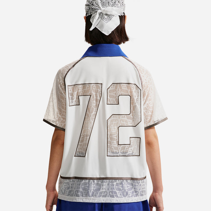 Áo Polo Nữ Nike Sportswear Lace Jersey - Trắng - Supersports Vietnam
