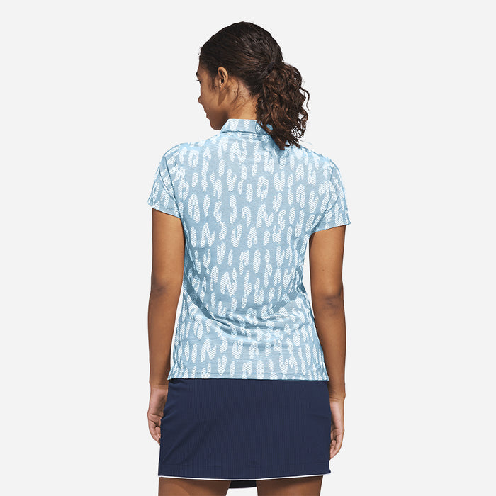 Áo Polo Nữ Adidas Ultimate365 Jacquard Climacool - Xanh Dương - Supersports Vietnam