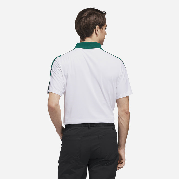 Áo Polo Nam Adidas 3 Stripes Short Sleeve - Trắng - Supersports Vietnam