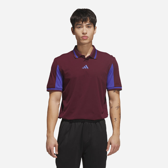 Áo Polo Nam Adidas Beyond Vent Twistknit - Đỏ - Supersports Vietnam