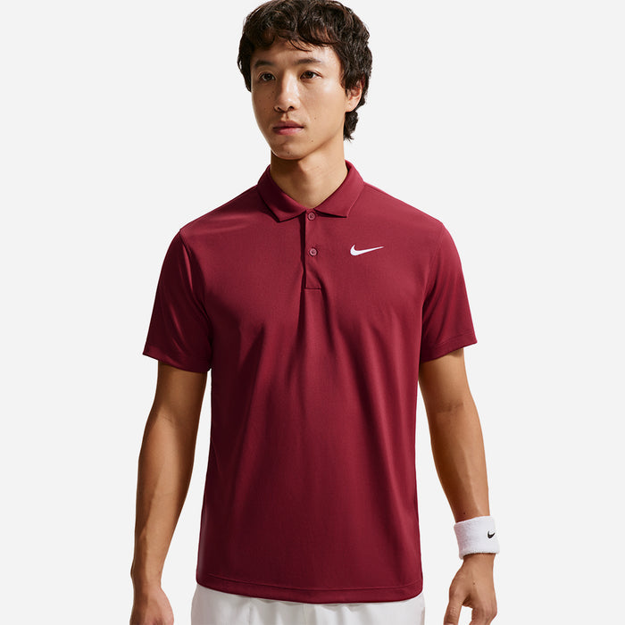 Áo Polo Nam Nike Court Dri-Fit Tennis Solid - Đỏ - Supersports Vietnam