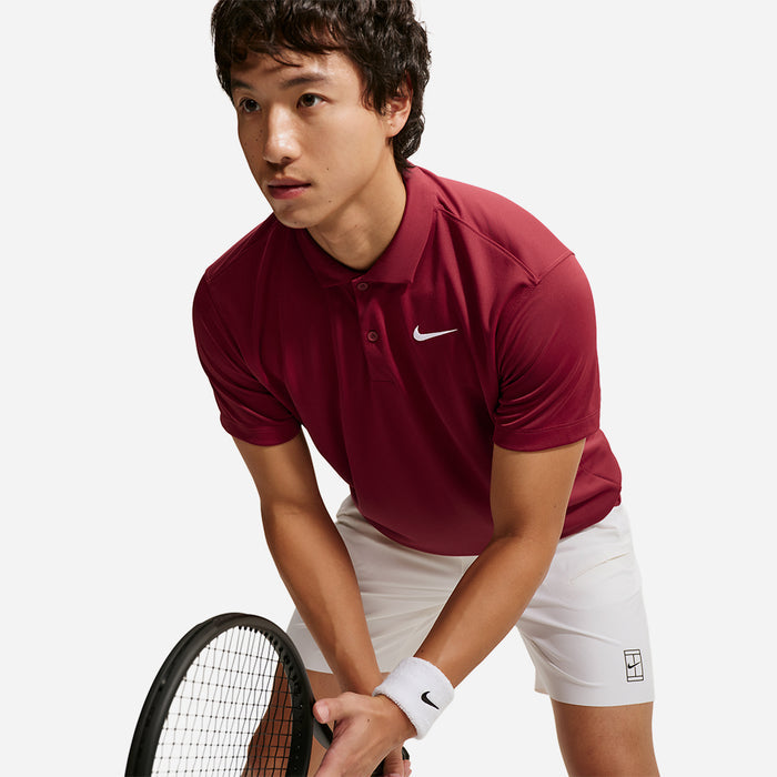 Áo Polo Nam Nike Court Dri-Fit Tennis Solid - Đỏ - Supersports Vietnam