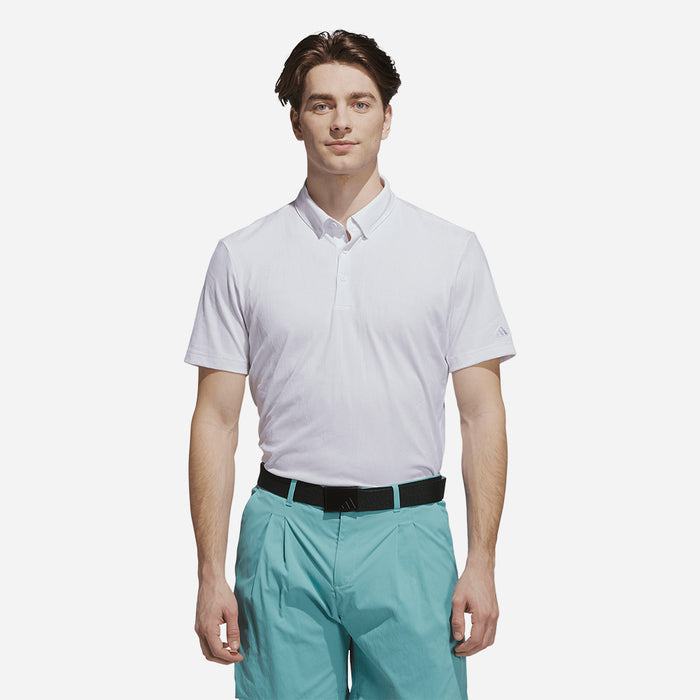 Áo Polo Nam Adidas Go-To Textured - Trắng - Supersports Vietnam