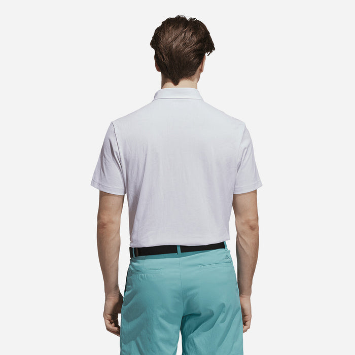 Áo Polo Nam Adidas Go-To Textured - Trắng - Supersports Vietnam