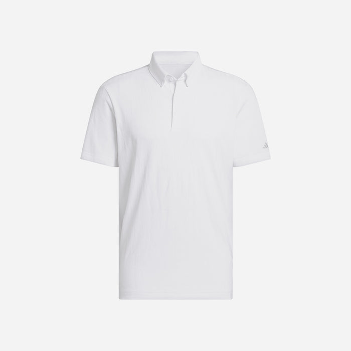 Áo Polo Nam Adidas Go-To Textured - Trắng - Supersports Vietnam