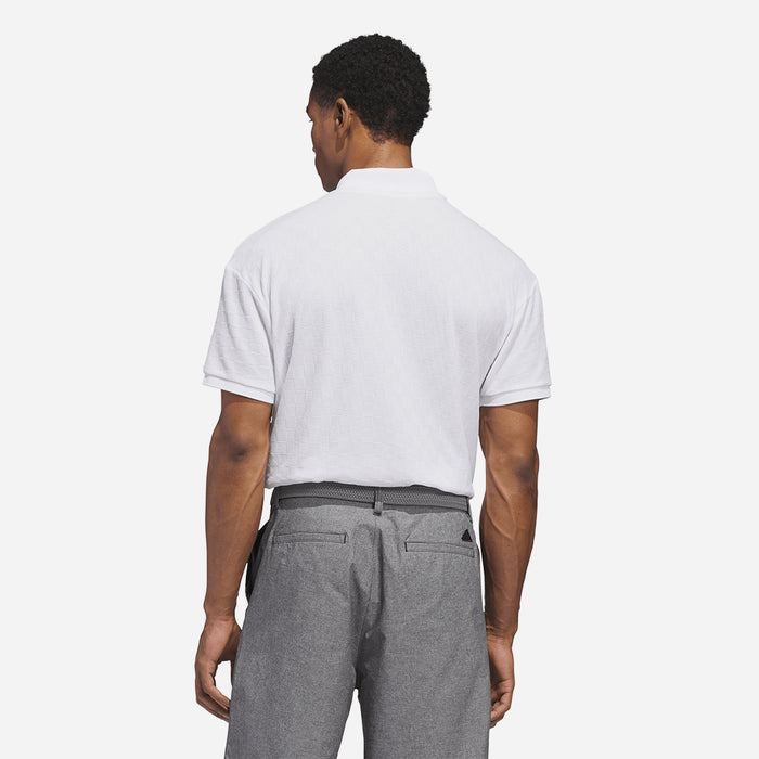 Áo Polo Nam Adidas Knit Short Sleeve - Trắng - Supersports Vietnam