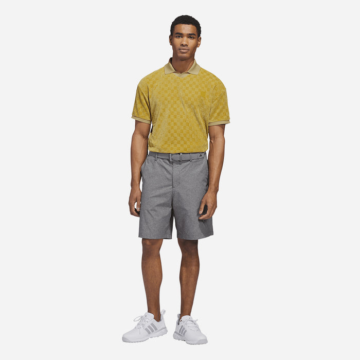Áo Polo Nam Adidas Knit Short Sleeve - Vàng - Supersports Vietnam