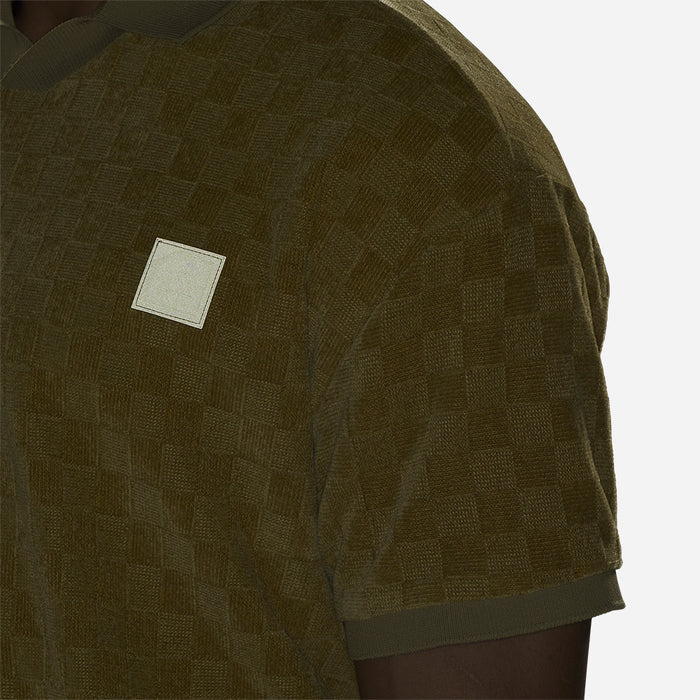 Áo Polo Nam Adidas Knit Short Sleeve - Vàng - Supersports Vietnam
