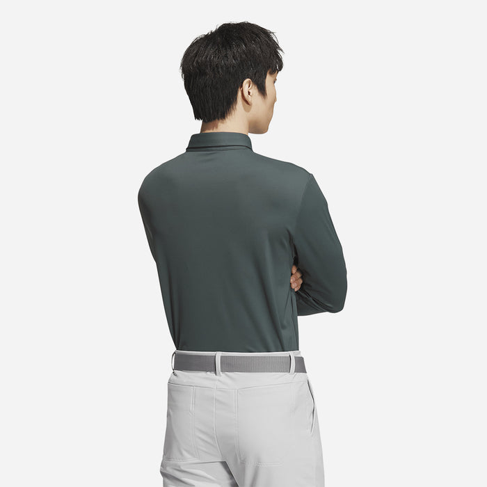 Áo Polo Nam Adidas Long Sleeve Aeroready - Xanh Quân Đội - Supersports Vietnam