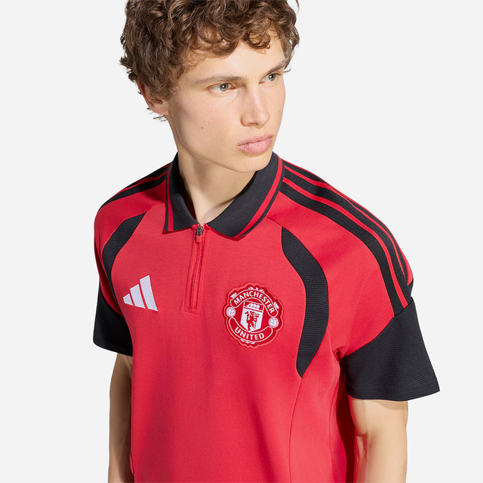 Áo Polo Nam Adidas Manchester United 26/27 Tiro - Đỏ - Supersports Vietnam