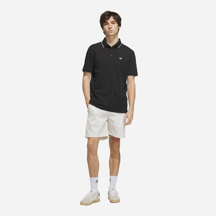 Áo Polo Nam Adidas Originals Twistknit Trefoil - Đen - Supersports Vietnam