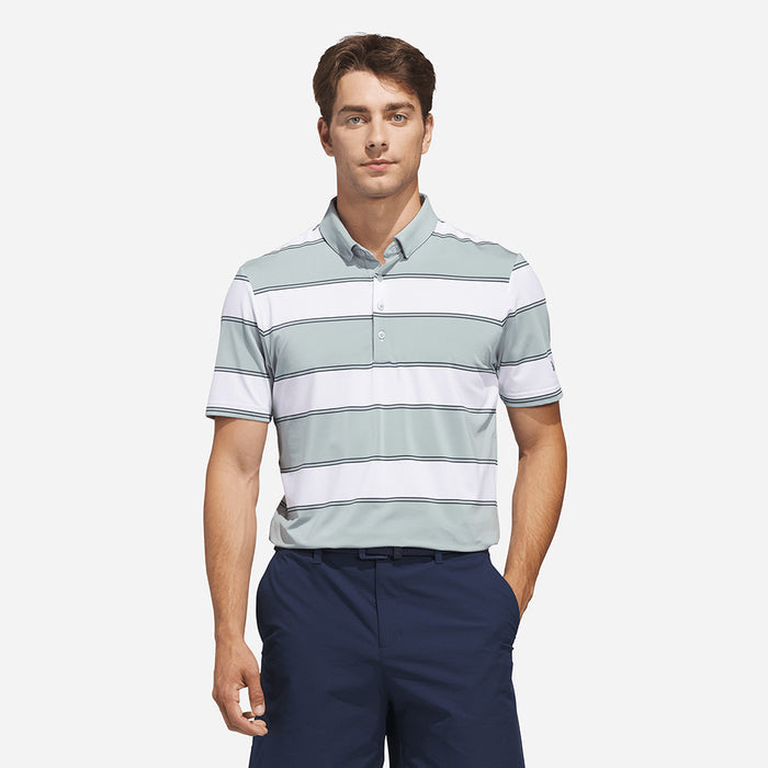 Áo Polo Nam Adidas Ultimate365+ Jumbo Stripe Climacool - Trắng - Supersports Vietnam