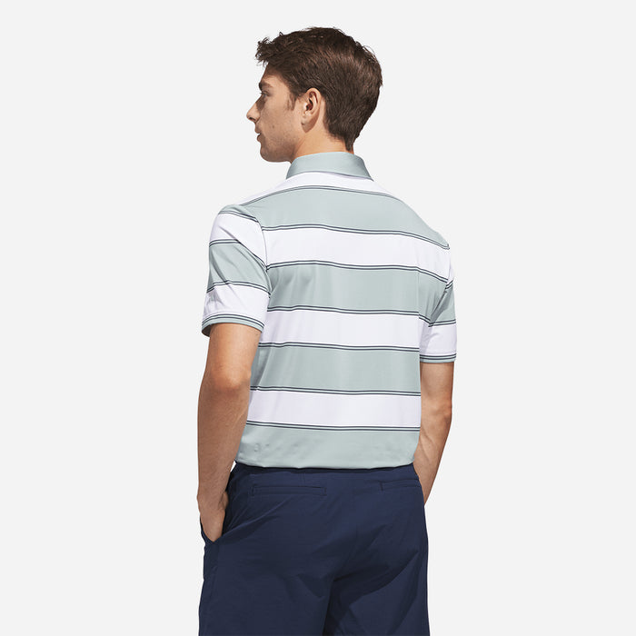 Áo Polo Nam Adidas Ultimate365+ Jumbo Stripe Climacool - Trắng - Supersports Vietnam