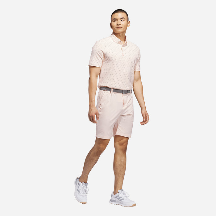 Áo Polo Nam Adidas Ultimate365+ Micro Print - Hồng - Supersports Vietnam