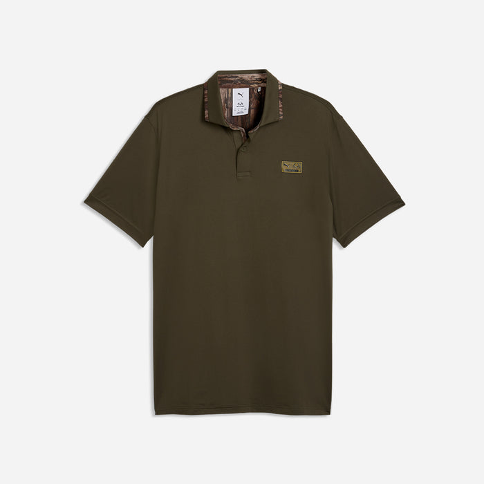 Áo Polo Nam Puma X Realtree Solid - Xanh Quân Đội - Supersports Vietnam