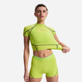 Áo Thun Bó Nữ Under Armour Heatgear Elite Mock Crop Short Sleeve - Supersports Vietnam