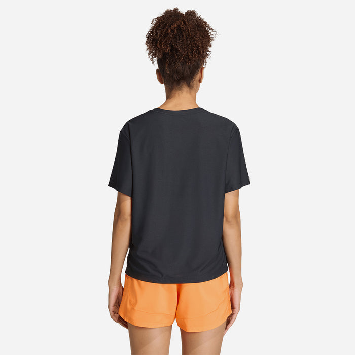 Áo Thun Nữ Adidas 3D Cooling Intensity - Đen - Supersports Vietnam