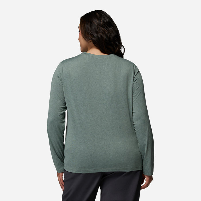 Áo Thun Nữ Columbia Parsons Point™ Long Sleeve Graphic - Xanh Lá - Supersports Vietnam