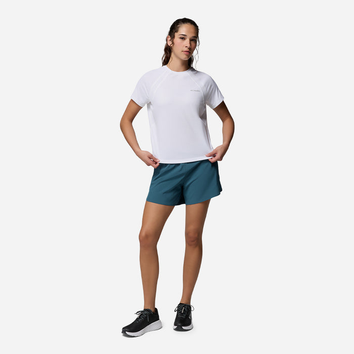 Áo Thun Nữ Columbia Stealth Spring™ Short Sleeve - Trắng - Supersports Vietnam