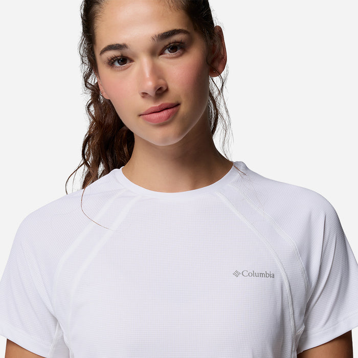Áo Thun Nữ Columbia Stealth Spring™ Short Sleeve - Trắng - Supersports Vietnam