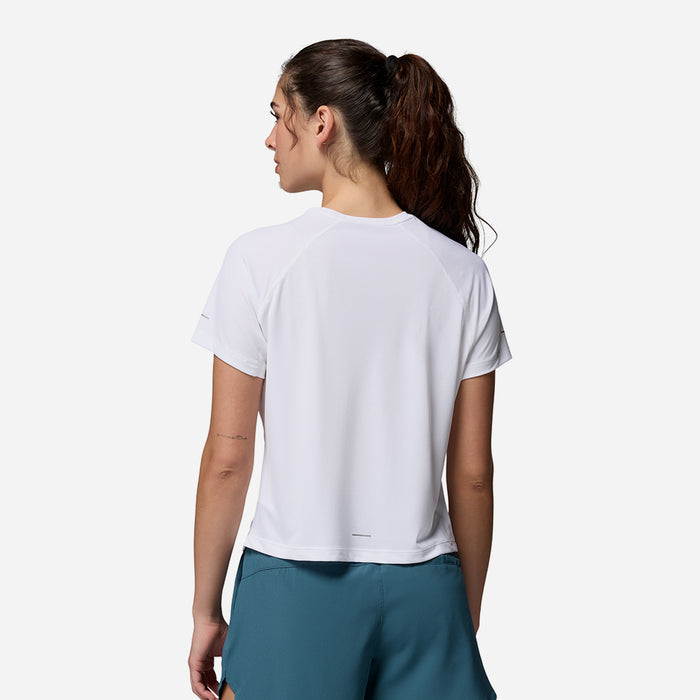 Áo Thun Nữ Columbia Stealth Spring™ Short Sleeve - Trắng - Supersports Vietnam