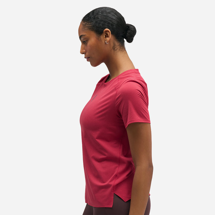 Áo Thun Nữ HOKA Everyrun Short Sleeve - Đỏ - Supersports Vietnam