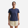 Áo Thun Nữ Nike One Classic Dri-Fit Short-Sleeve - Xanh Navy - Supersports Vietnam