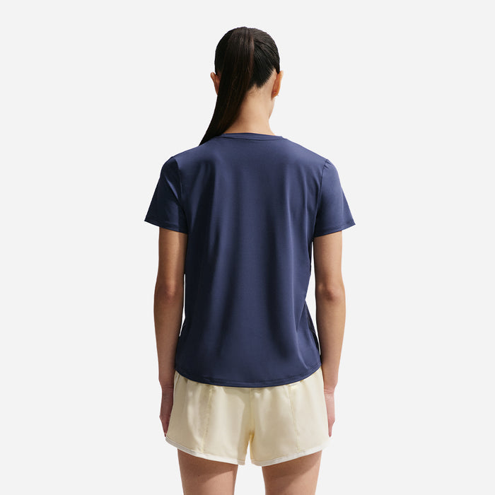Áo Thun Nữ Nike One Classic Dri-Fit Short-Sleeve - Xanh Navy - Supersports Vietnam