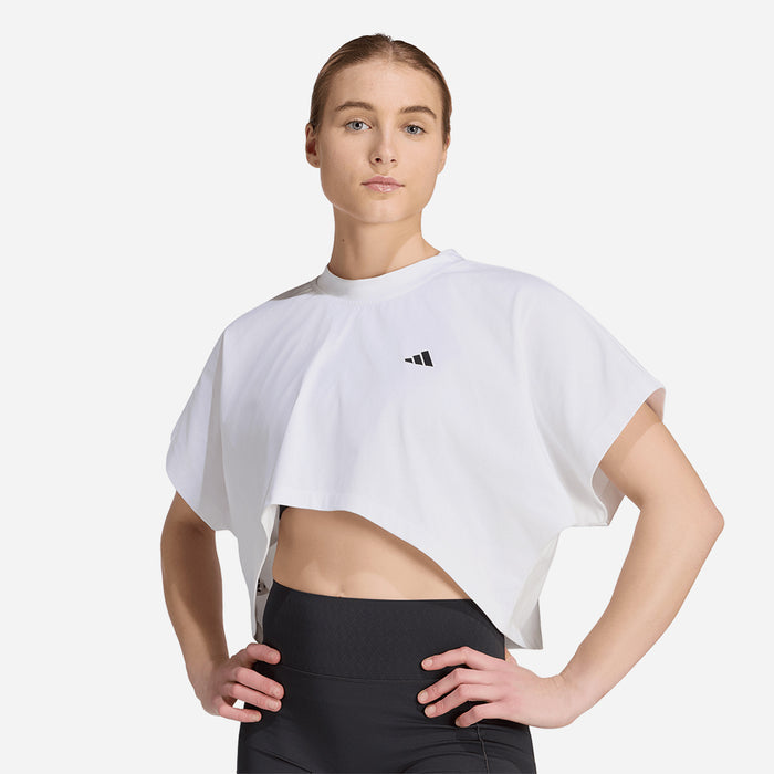 Áo Thun Nữ Adidas Primelift Workout Graphics - Trắng - Supersports Vietnam