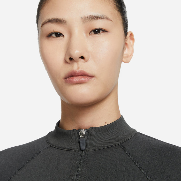 Áo Thun Nữ Nike Pro Seamless - Xám - Supersports Vietnam