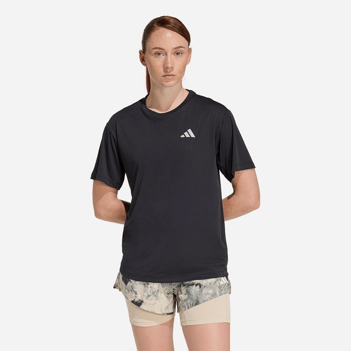 Áo Thun Nữ Adidas Running Essentials - Đen - Supersports Vietnam