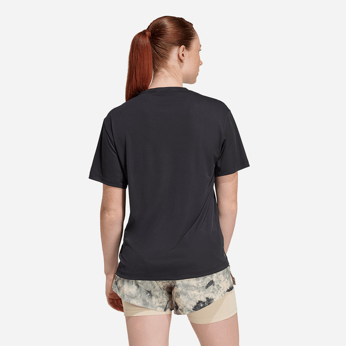 Áo Thun Nữ Adidas Running Essentials - Đen - Supersports Vietnam