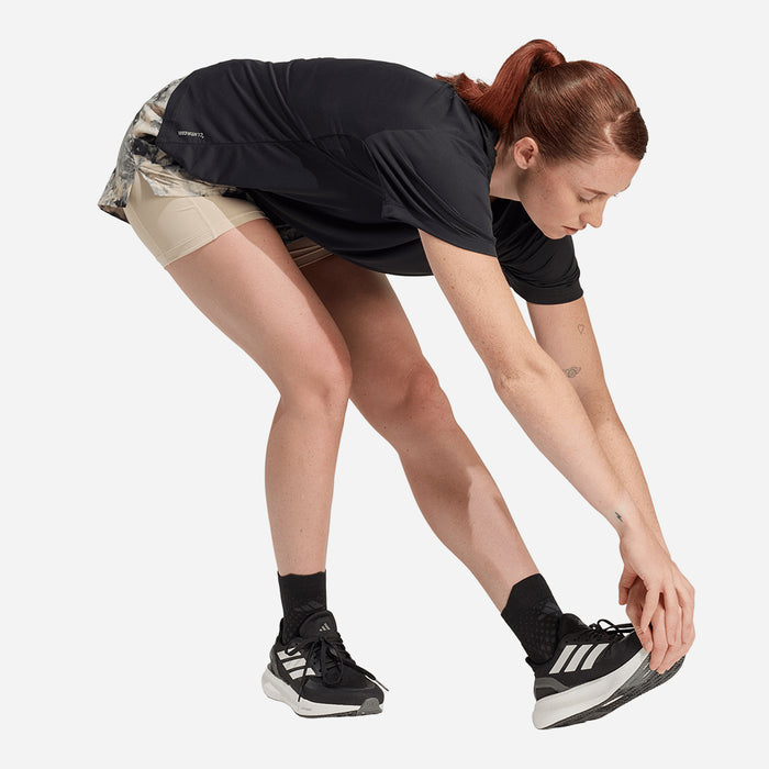 Áo Thun Nữ Adidas Running Essentials - Đen - Supersports Vietnam