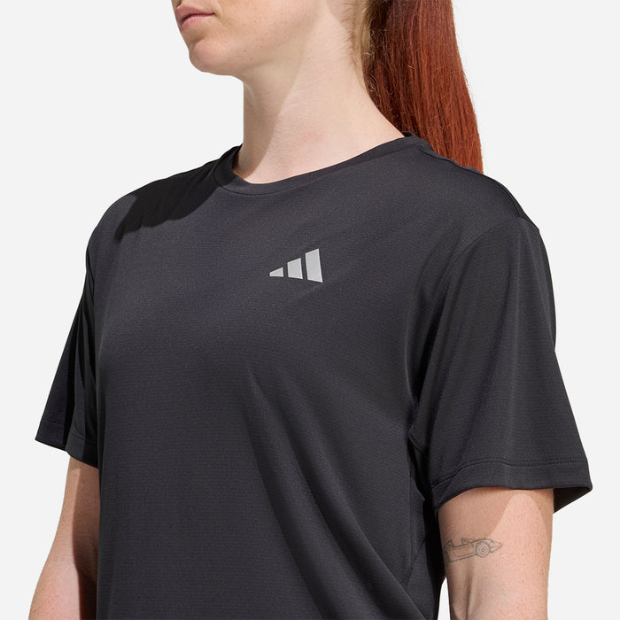 Áo Thun Nữ Adidas Running Essentials - Đen - Supersports Vietnam