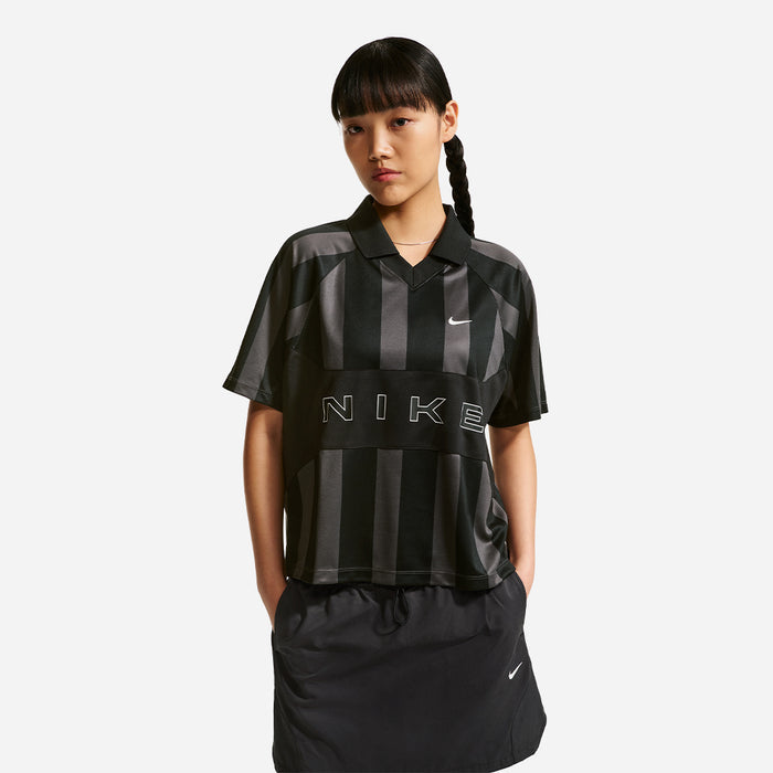 Áo Thun Nữ Nike Sportswear Oversized Jersey - Đen - Supersports Vietnam