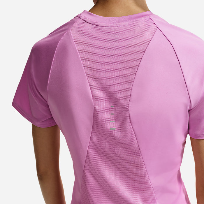 Áo Thun Nữ Nike Swift Dri-Fit Short-Sleeve Running - Hồng - Supersports Vietnam