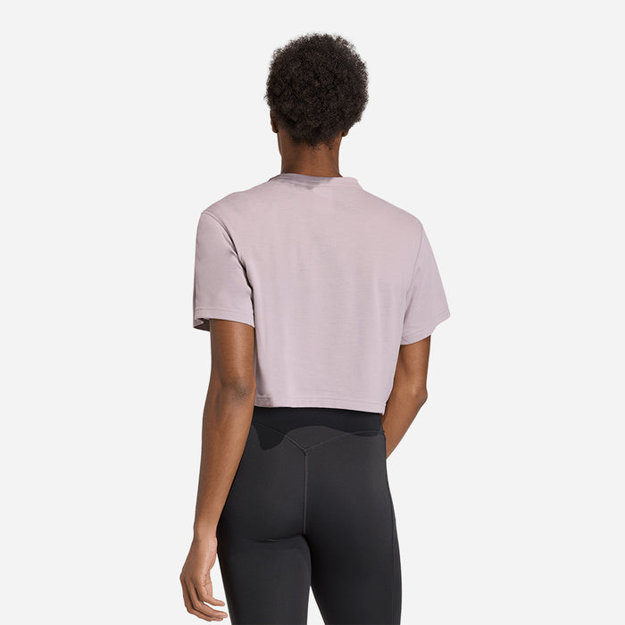 Áo Thun Nữ Adidas Train Essentials Boxy Workout - Hồng - Supersports Vietnam