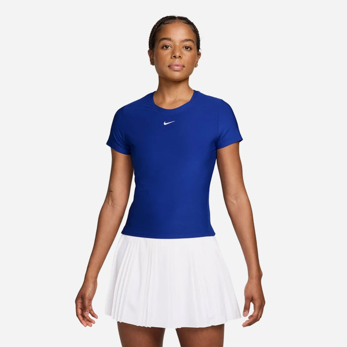 Áo Thun Nữ Nike Victory Dri-Fit Short-Sleeve Tennis - Xanh Dương - Supersports Vietnam