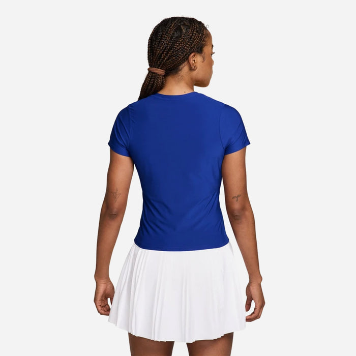 Áo Thun Nữ Nike Victory Dri-Fit Short-Sleeve Tennis - Xanh Dương - Supersports Vietnam