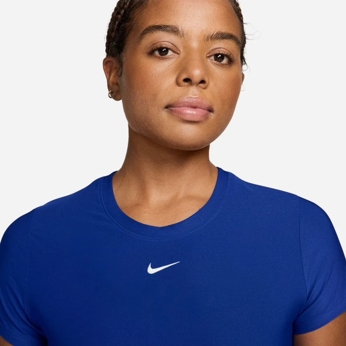 Áo Thun Nữ Nike Victory Dri-Fit Short-Sleeve Tennis - Xanh Dương - Supersports Vietnam