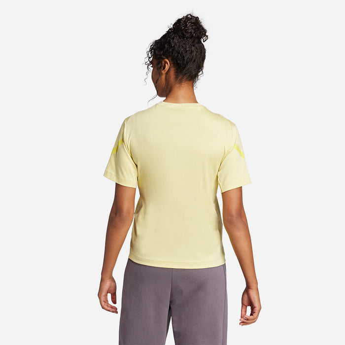 Áo Thun Nữ Adidas Z.N.E. - Vàng - Supersports Vietnam