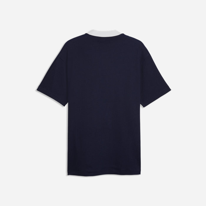 Áo Thun Nam Puma Class Relaxed Material - Xanh Navy - Supersports Vietnam