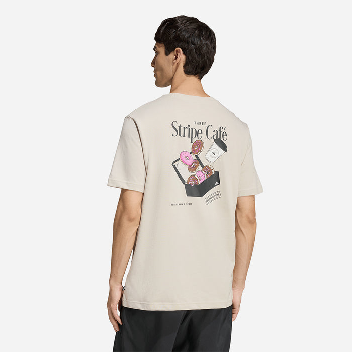 Áo Thun Nam Adidas Coffee Cafe Donut Box Graphic - Be - Supersports Vietnam