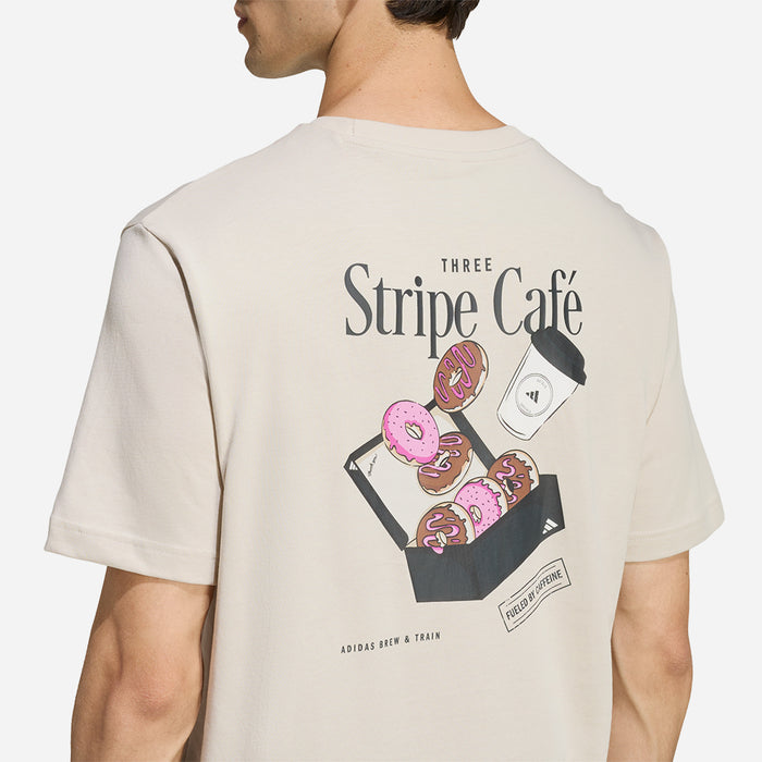 Áo Thun Nam Adidas Coffee Cafe Donut Box Graphic - Be - Supersports Vietnam