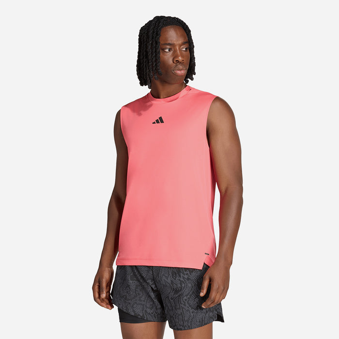 Áo Thun Nam Adidas D4T Primelift 3 Stripes - Hồng - Supersports Vietnam