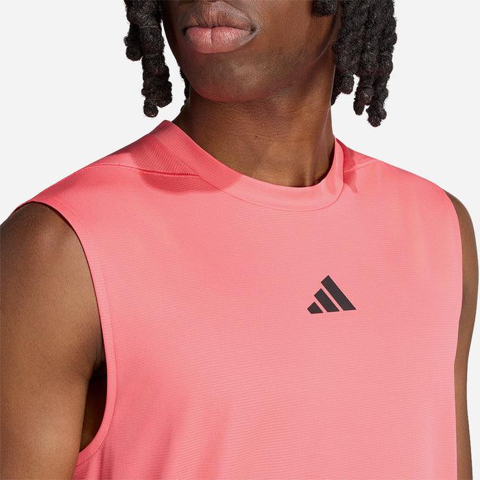 Áo Thun Nam Adidas D4T Primelift 3 Stripes - Hồng - Supersports Vietnam