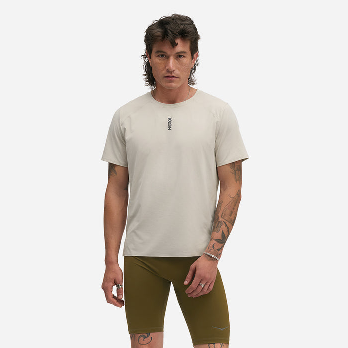 Áo Thun Nam HOKA Everyrun Short Sleeve - Be - Supersports Vietnam