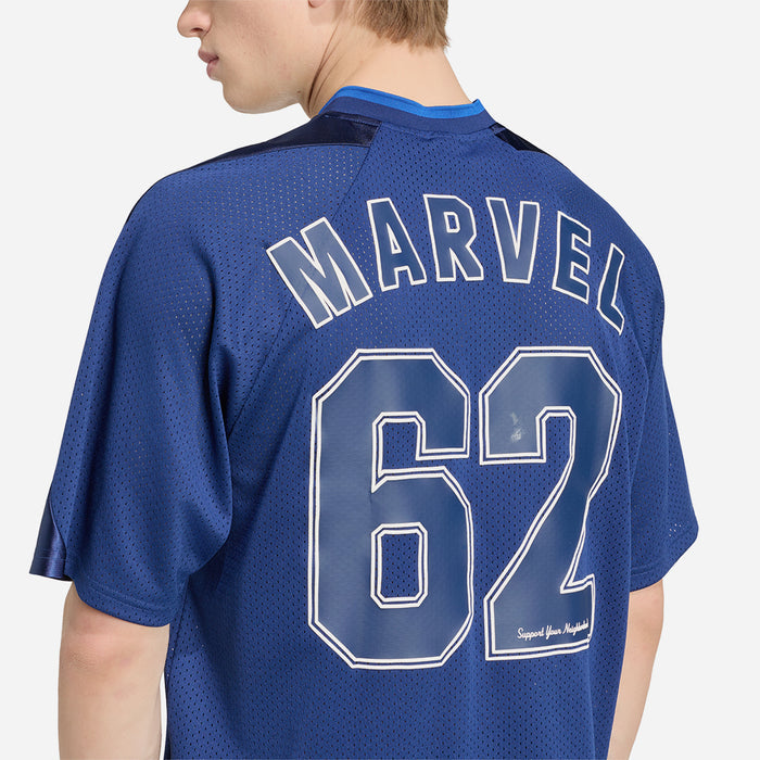 Áo Thun Nam Adidas Marvel Spider-Man Mesh - Xanh Dương - Supersports Vietnam